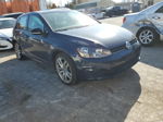 2016 Volkswagen Golf S/se Синий vin: 3VW217AU9GM043238