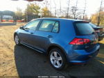 2017 Volkswagen Golf Tsi S 4-door/tsi Se 4-door/tsi Sel 4-door/tsi Wolfsburg Edition 4-door Синий vin: 3VW217AU9HM074720