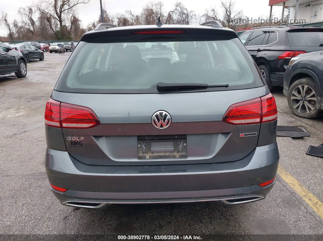 2019 Volkswagen Golf Sportwagen 1.8t S Gray vin: 3VW217AU9KM501675