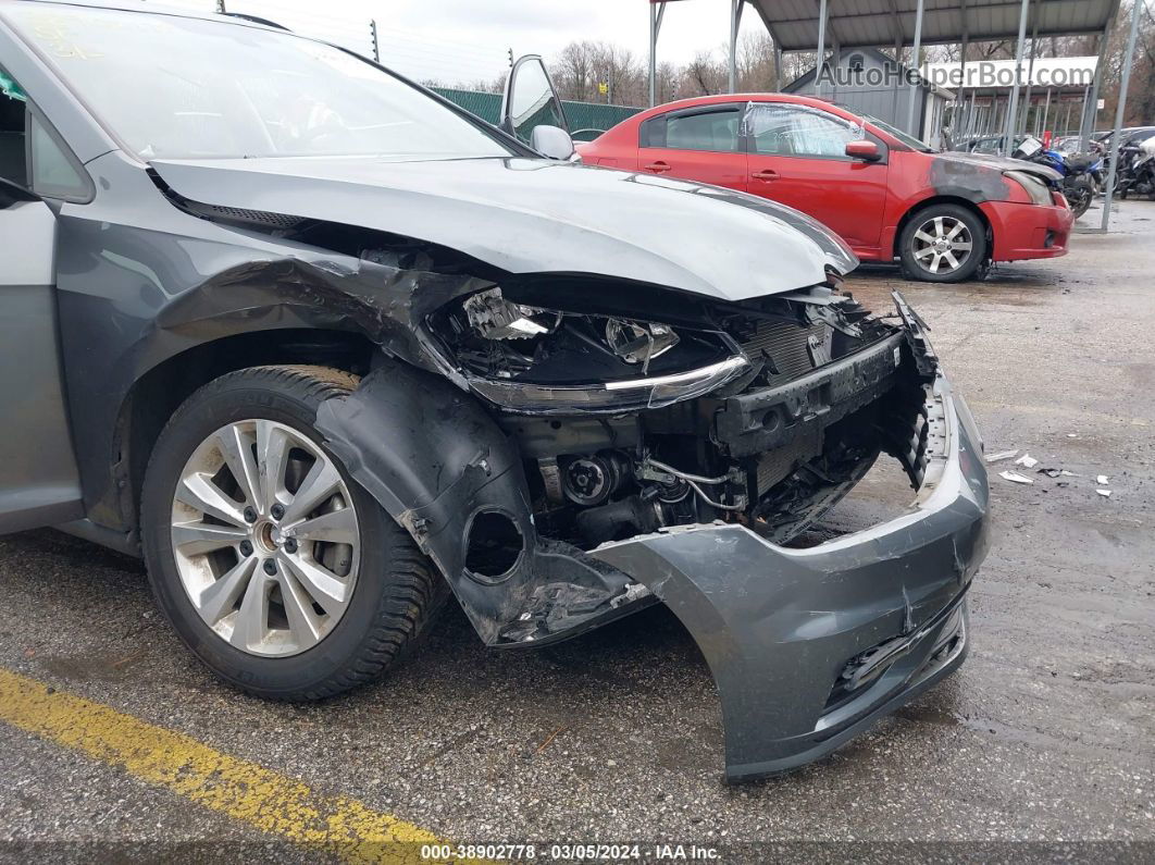 2019 Volkswagen Golf Sportwagen 1.8t S Gray vin: 3VW217AU9KM501675