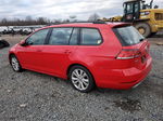 2019 Volkswagen Golf Sportwagen S Red vin: 3VW217AU9KM504365