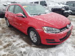 2015 Volkswagen Golf  Red vin: 3VW217AUXFM055008