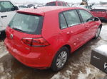 2015 Volkswagen Golf  Red vin: 3VW217AUXFM055008