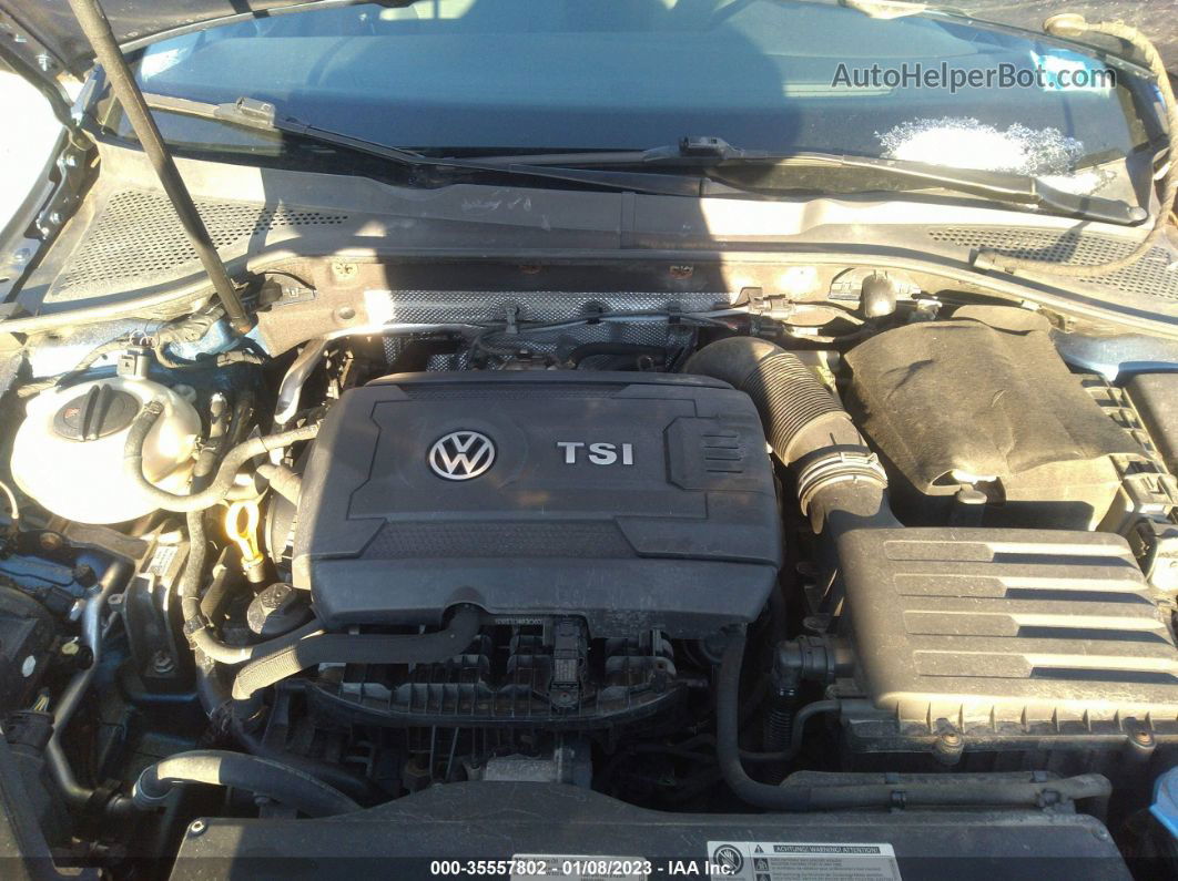 2016 Volkswagen Golf Tsi S Синий vin: 3VW217AUXGM028893