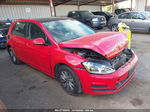 2016 Volkswagen Golf Tsi S W/sunroof Red vin: 3VW217AUXGM048724