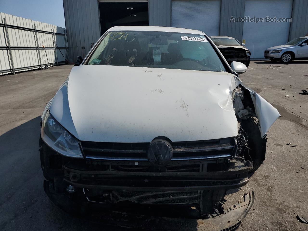 2017 Volkswagen Golf S White vin: 3VW217AUXHM026529