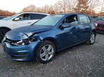 2017 Volkswagen Golf S Blue vin: 3VW217AUXHM072507