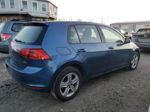 2017 Volkswagen Golf S Синий vin: 3VW217AUXHM072507