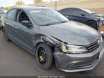 2016 Volkswagen Jetta Sedan 1.4t S Серый vin: 3VW267AJ0GM243545