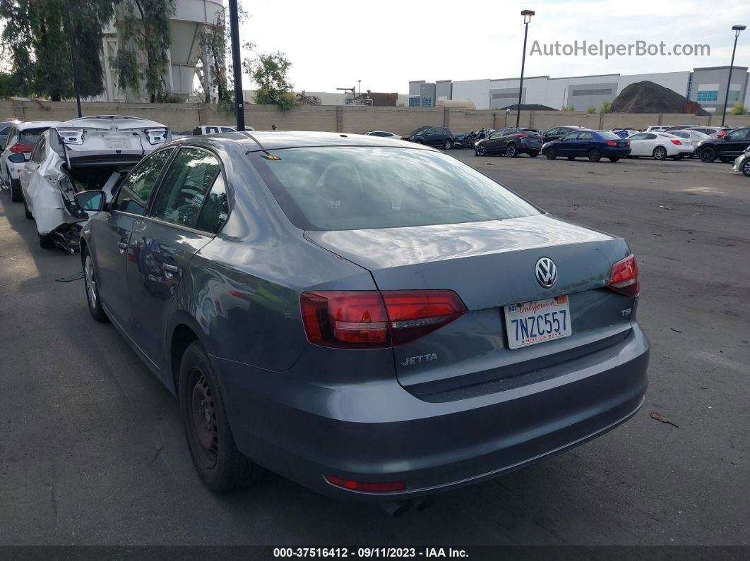 2016 Volkswagen Jetta Sedan 1.4t S Gray vin: 3VW267AJ0GM243545