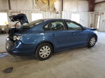 2016 Volkswagen Jetta S Blue vin: 3VW267AJ0GM274052