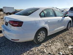 2016 Volkswagen Jetta S White vin: 3VW267AJ0GM282006