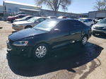 2016 Volkswagen Jetta S Black vin: 3VW267AJ0GM308099