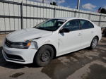 2016 Volkswagen Jetta S White vin: 3VW267AJ2GM219022