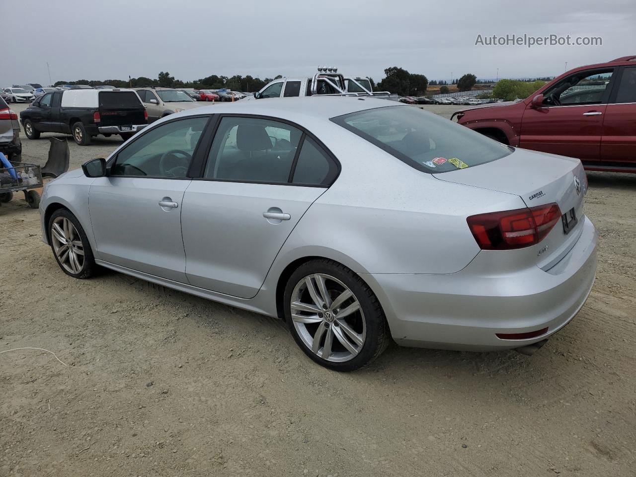 2016 Volkswagen Jetta S Silver vin: 3VW267AJ2GM252876