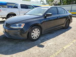 2016 Volkswagen Jetta S Black vin: 3VW267AJ2GM374539