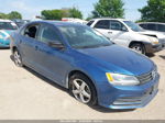 2016 Volkswagen Jetta 1.4t S Blue vin: 3VW267AJ3GM221636