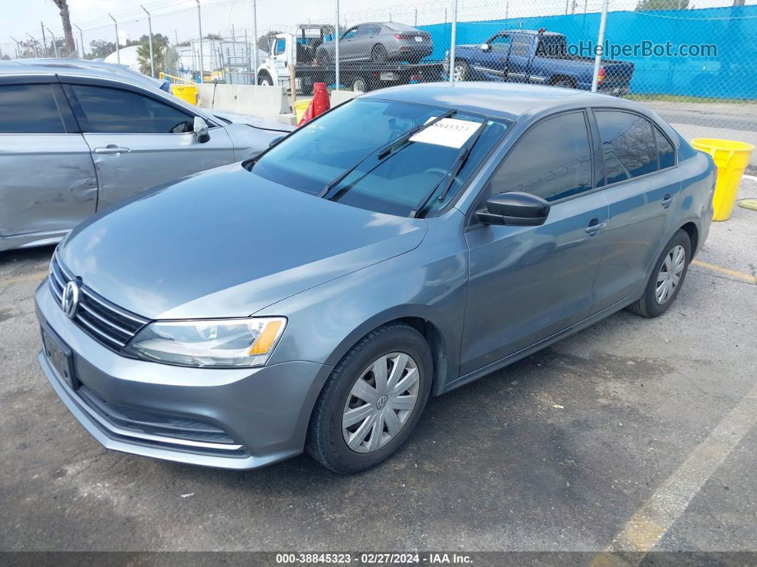 2016 Volkswagen Jetta 1.4t S Gray vin: 3VW267AJ3GM254197