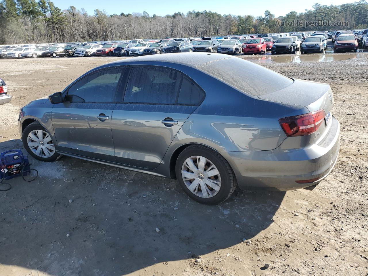 2016 Volkswagen Jetta S Gray vin: 3VW267AJ3GM408553