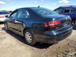 2016 Volkswagen Jetta S Черный vin: 3VW267AJ4GM250109