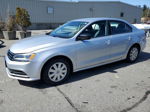 2016 Volkswagen Jetta S Silver vin: 3VW267AJ4GM298659