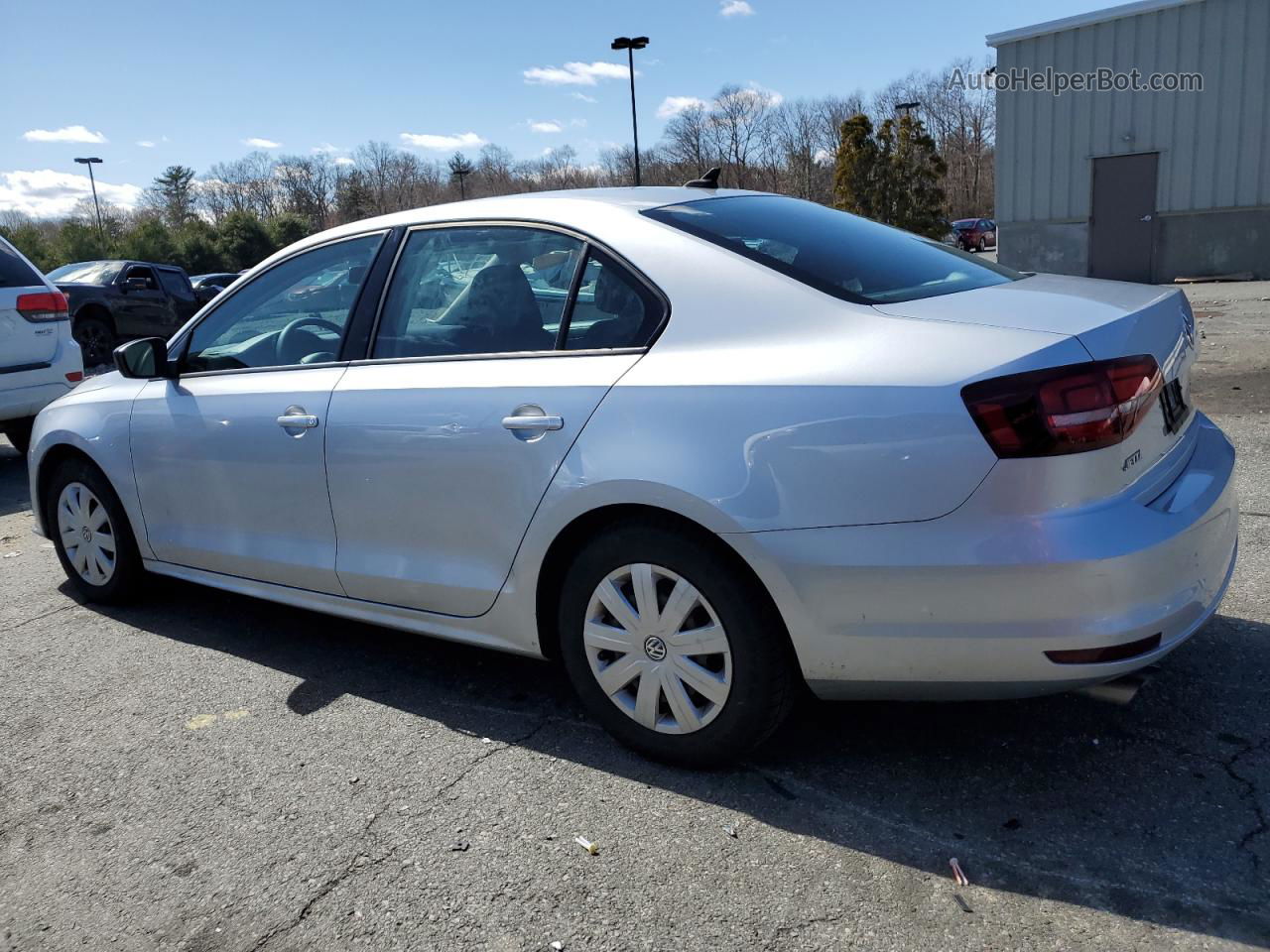 2016 Volkswagen Jetta S Серебряный vin: 3VW267AJ4GM298659