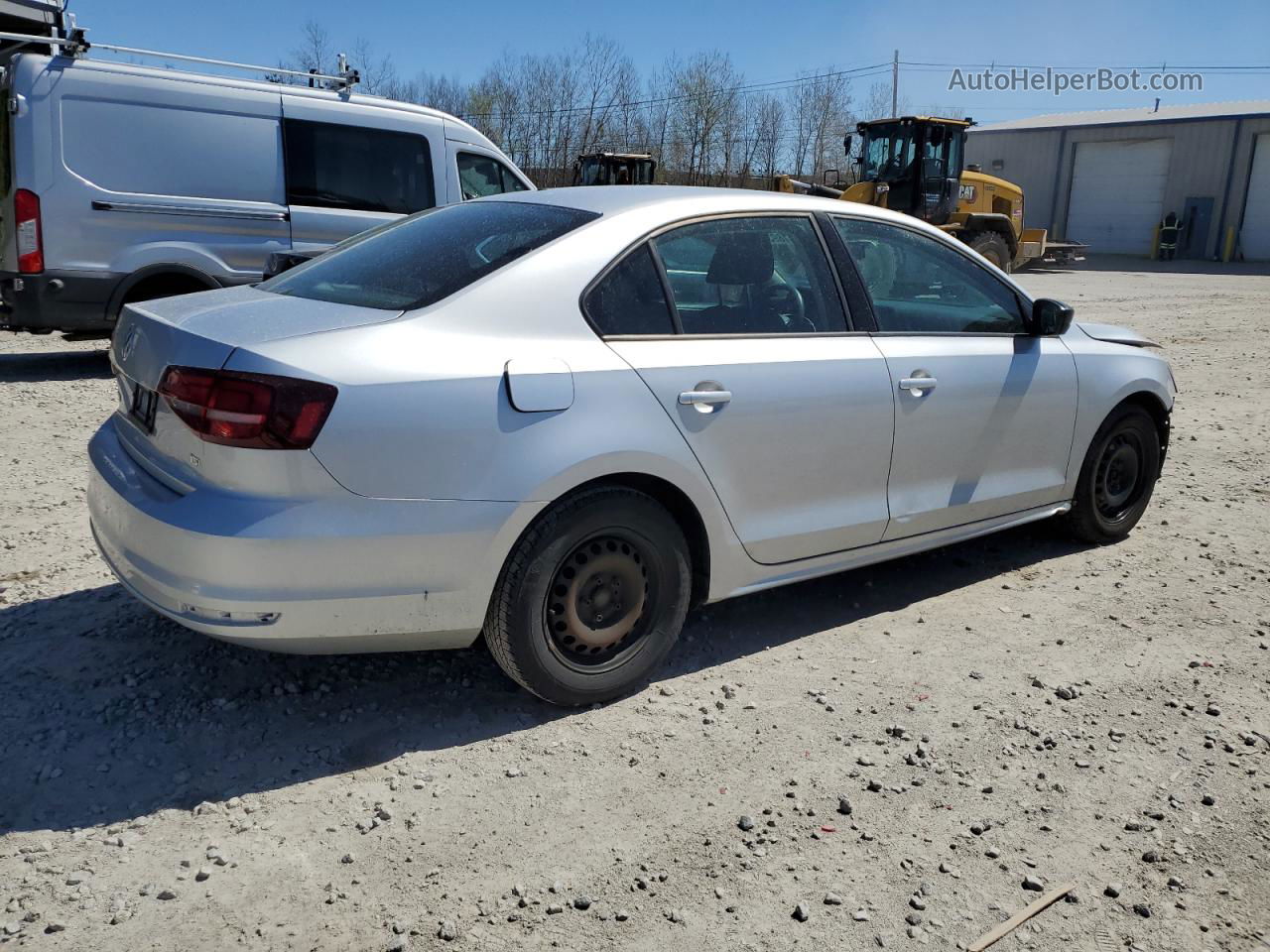 2016 Volkswagen Jetta S Серебряный vin: 3VW267AJ4GM305268