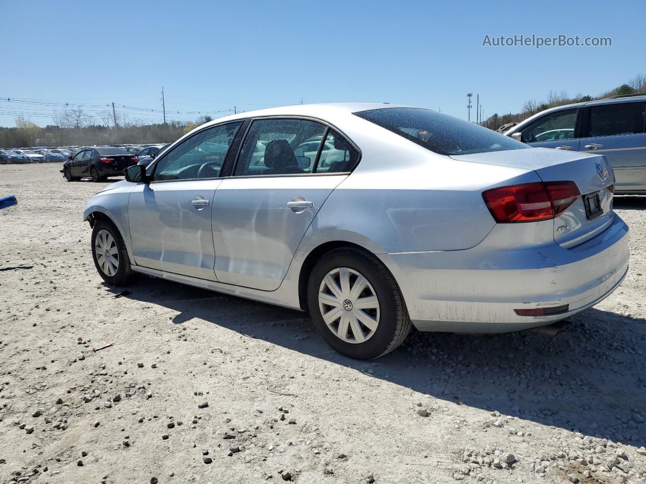 2016 Volkswagen Jetta S Silver vin: 3VW267AJ4GM305268