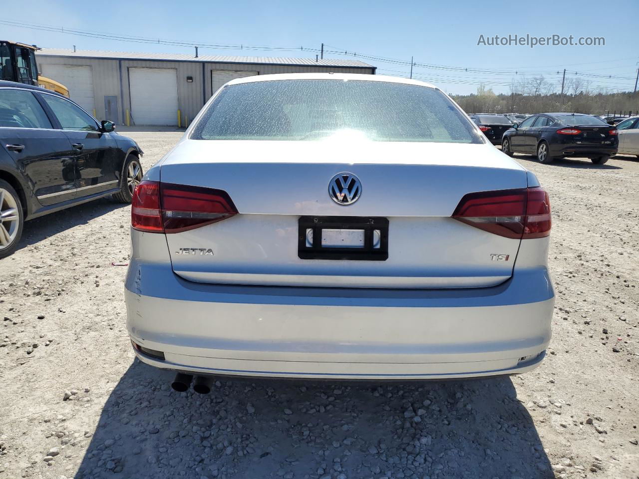 2016 Volkswagen Jetta S Silver vin: 3VW267AJ4GM305268