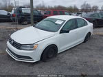 2016 Volkswagen Jetta 1.4t S White vin: 3VW267AJ4GM336892