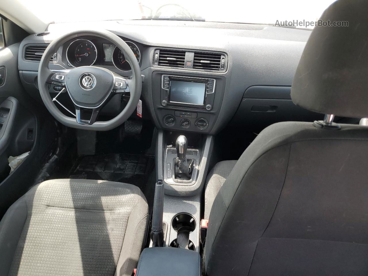 2016 Volkswagen Jetta S Белый vin: 3VW267AJ4GM339971