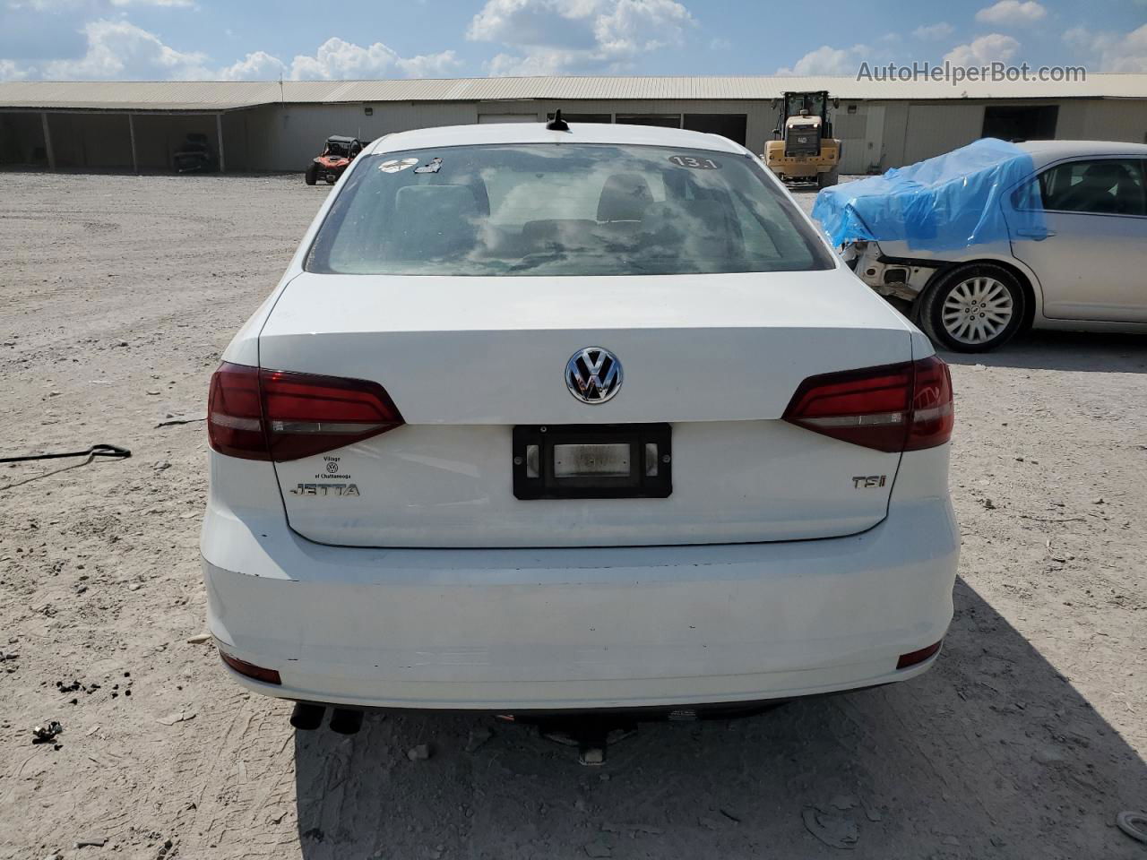 2016 Volkswagen Jetta S White vin: 3VW267AJ4GM339971