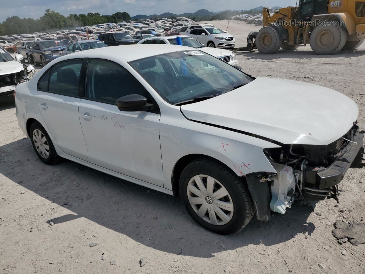 2016 Volkswagen Jetta S White vin: 3VW267AJ4GM339971