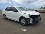 2016 Volkswagen Jetta S White vin: 3VW267AJ4GM370878