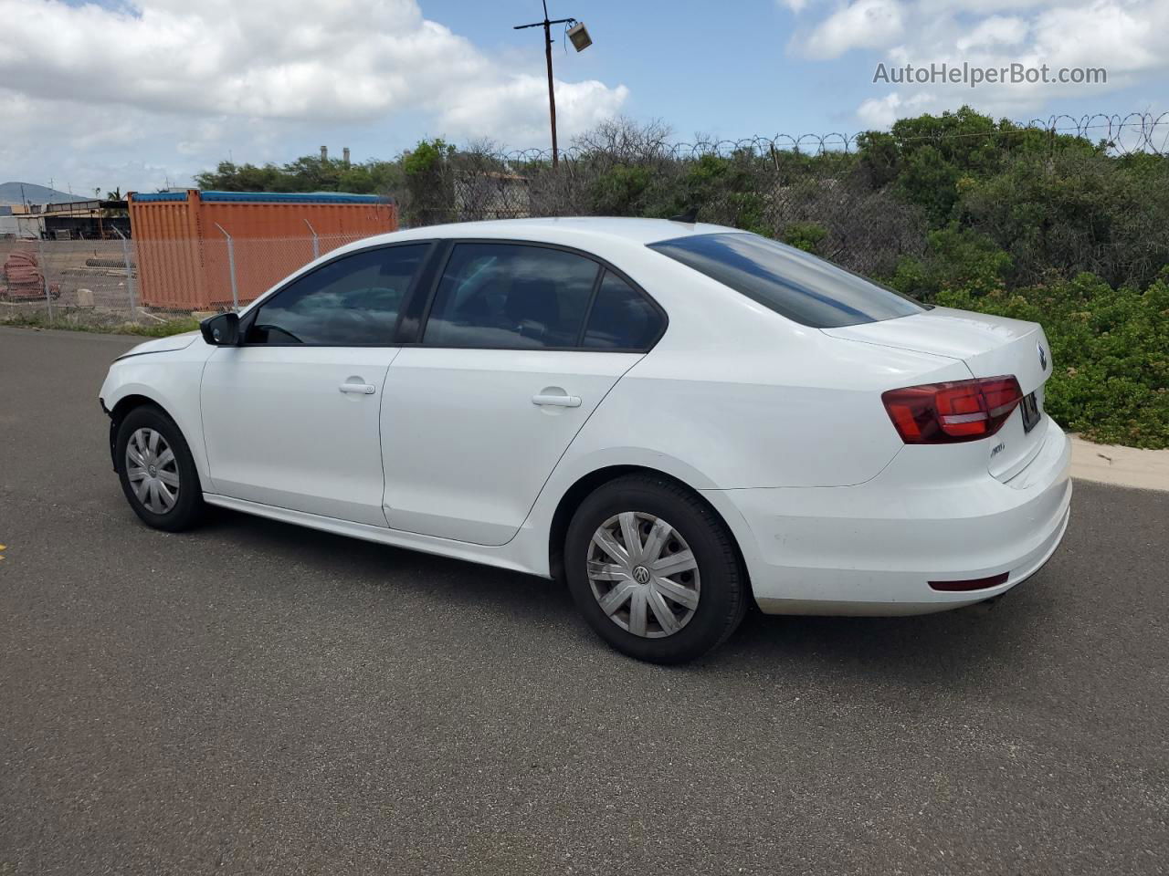 2016 Volkswagen Jetta S White vin: 3VW267AJ4GM370878