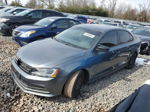 2016 Volkswagen Jetta S Gray vin: 3VW267AJ4GM378298