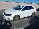 2016 Volkswagen Jetta 1.4t S White vin: 3VW267AJ4GM397756