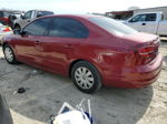 2016 Volkswagen Jetta S Burgundy vin: 3VW267AJ4GM415303