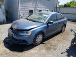 2016 Volkswagen Jetta S Blue vin: 3VW267AJ5GM213053