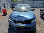 2016 Volkswagen Jetta S Blue vin: 3VW267AJ5GM213053