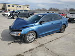 2016 Volkswagen Jetta S Blue vin: 3VW267AJ5GM237594