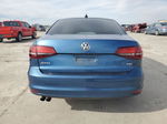 2016 Volkswagen Jetta S Blue vin: 3VW267AJ5GM237594