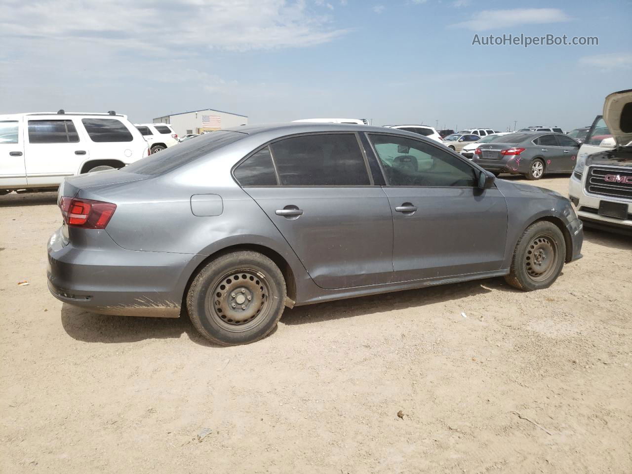 2016 Volkswagen Jetta S Угольный vin: 3VW267AJ5GM242827