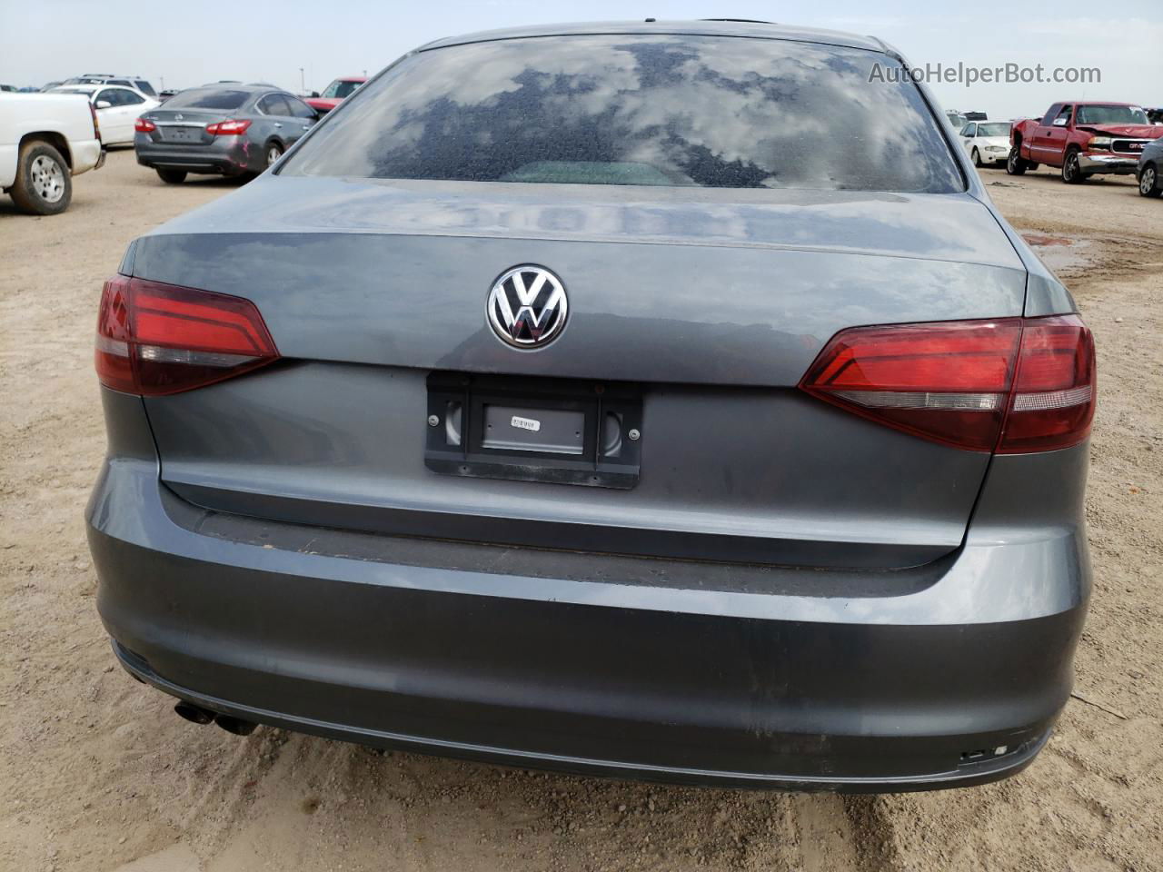 2016 Volkswagen Jetta S Угольный vin: 3VW267AJ5GM242827