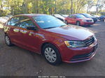 2016 Volkswagen Jetta Sedan 1.4t S W/technology Red vin: 3VW267AJ5GM416038