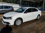 2016 Volkswagen Jetta S White vin: 3VW267AJ6GM212543