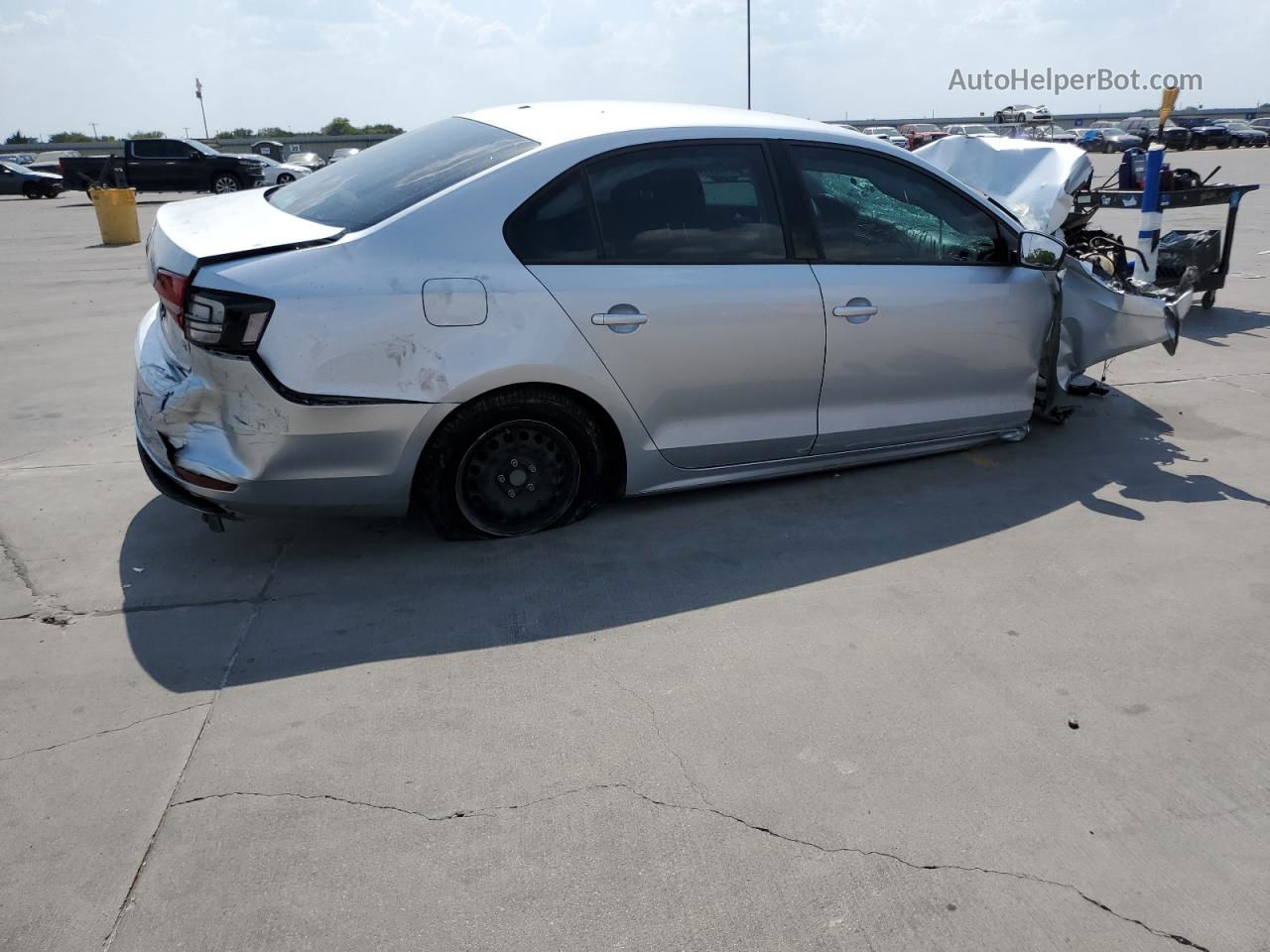 2016 Volkswagen Jetta S Silver vin: 3VW267AJ6GM306485