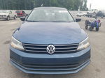 2016 Volkswagen Jetta S Blue vin: 3VW267AJ6GM364483