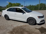 2016 Volkswagen Jetta S White vin: 3VW267AJ7GM204306