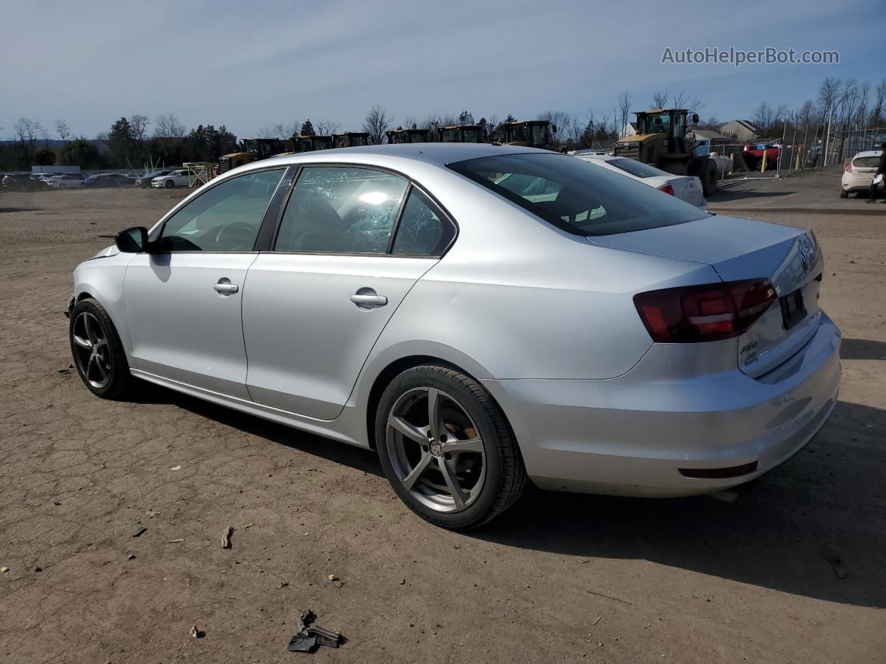 2016 Volkswagen Jetta S Silver vin: 3VW267AJ7GM209795